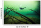 Diver Car Wash Cenote Wall Decal