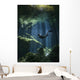 Free diver Taj Mahal Cenote Wall Decal