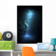 Scuba Diver Descends into Wall Decal