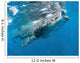 Whale Shark Feeding off Wall Decal Design 4