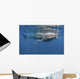Whale Shark Feeding off Wall Decal Design 3