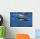 Whale Shark Feeding off Wall Decal Design 2