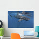 Whale Shark Feeding off Wall Decal Design 2