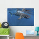 Whale Shark Feeding off Wall Decal Design 2
