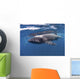 Whale Shark Feeding off Wall Decal Design 1