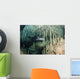 Diver Using Side Mount Wall Decal Design 1