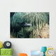 Diver Using Side Mount Wall Decal Design 1