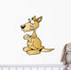 Cartoon Kangaroo Wall Decal