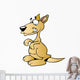 Cartoon Kangaroo Wall Decal