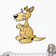 Cartoon Kangaroo Wall Decal
