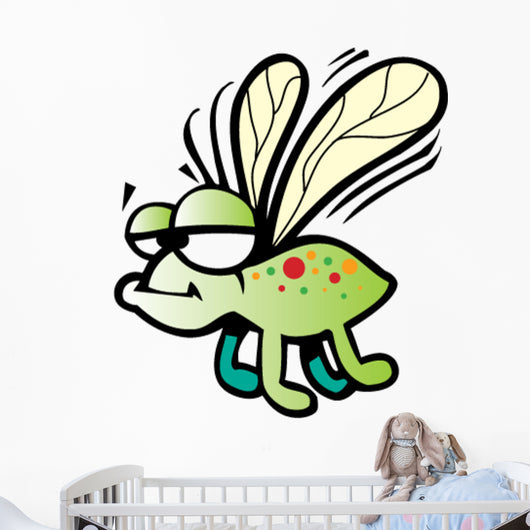 Cartoon Lil Bug Wall Decal