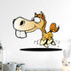 Cartoon Lil Horse Wall Decal