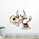 Cartoon Lil Cow Wall Decal