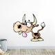 Cartoon Lil Cow Wall Decal