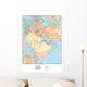 Map of the Middle East Wall Mural