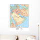 Map of the Middle East Wall Mural