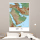 Map of the Middle East Wall Mural