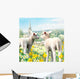 Easter Lambs Wall Decal