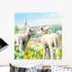 Easter Lambs Wall Decal