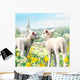 Easter Lambs Wall Decal