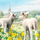 Easter Lambs Wall Decal
