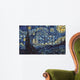 Bubbling Starry Night Wall Decal