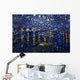 Bubbly Night over Rhone Wall Decal