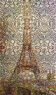 Eiffel Bubbles Tower Wall Decal