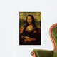 Mona Lisa Bubbles Wall Decal