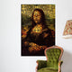 Mona Lisa Bubbles Wall Decal
