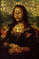 Mona Lisa Bubbles Wall Decal