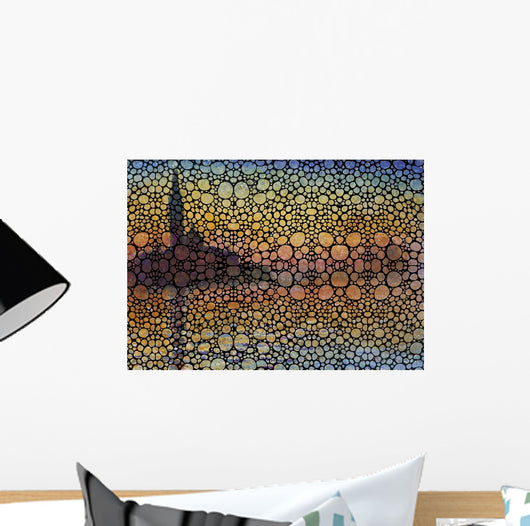 Saint Georges Bubbles Monet Wall Decal