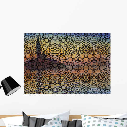 Saint Georges Bubbles Monet Wall Decal