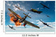 British Hawker Hurricane Aircraft Wall Decal Design 2