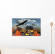 American P-51 Mustang Fighter Wall Decal