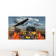 American P-51 Mustang Fighter Wall Decal