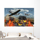American P-51 Mustang Fighter Wall Decal