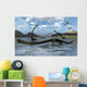 Illustration Herd Tanystropheus Reptiles Wall Decal Design 1