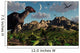 Parasaurolophus Dinosaur during Late Wall Decal