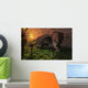 Lone Torosaurus Dinosaur Feeding Wall Decal Design 1
