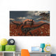 Pack Allosaurus Dinosaurs Track Wall Decal