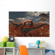 Pack Allosaurus Dinosaurs Track Wall Decal