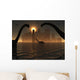 Dinosaurs Feed near Shores Wall Decal Design 1