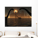 Dinosaurs Feed near Shores Wall Decal Design 1