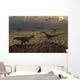 Allosaurus Dinosaur Spies Group Wall Decal