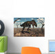 Nanotyrannus Crushes Last Flower Wall Decal
