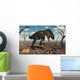 Nanotyrannus Crushes Last Flower Wall Decal