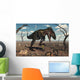 Nanotyrannus Crushes Last Flower Wall Decal