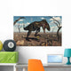 Nanotyrannus Crushes Last Flower Wall Decal