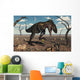 Nanotyrannus Crushes Last Flower Wall Decal